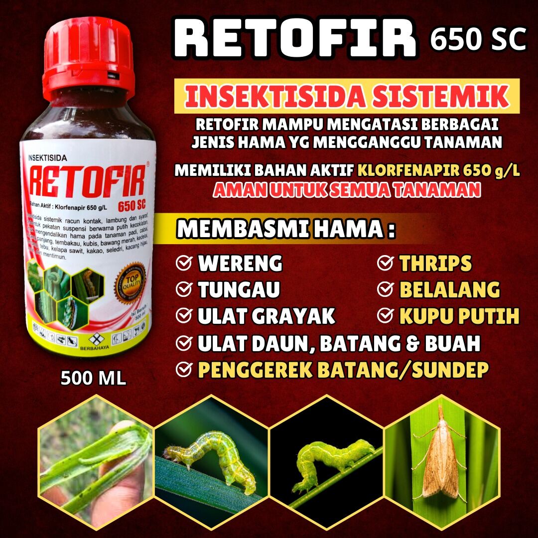 RETOFIR INSEKTISIDA 1 DUS ISI 20 BOTOL ORIGINAL 100% | Lazada Indonesia