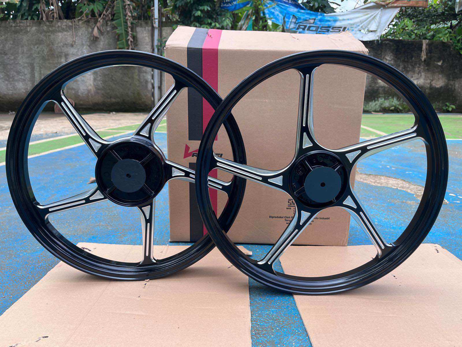 Velg racing prime untuk Revo absolute,Revo fit,Revo f1,revo 110,blade old UK 140/160x17 Harga 1,295,000 rupiah*Gratis Ongkir
