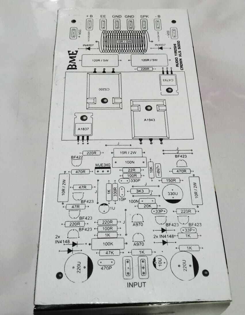 PCB Driver 5000W YIROSHI Crown XLS 5000 Fiber | Lazada Indonesia