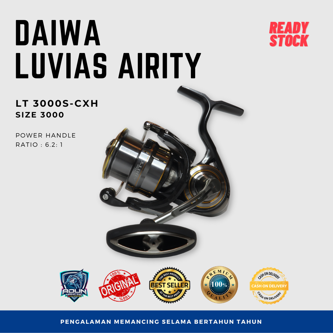 Daiwa Luvias Airity LT 3000 S - CXH | Lazada Indonesia