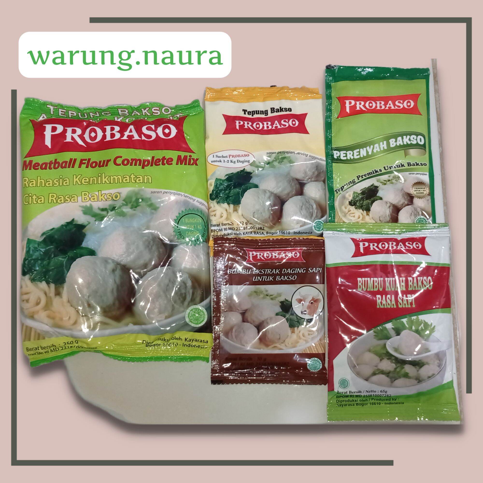 Probaso Tepung Premiks Adonan 1 Paket Lazada Indonesia