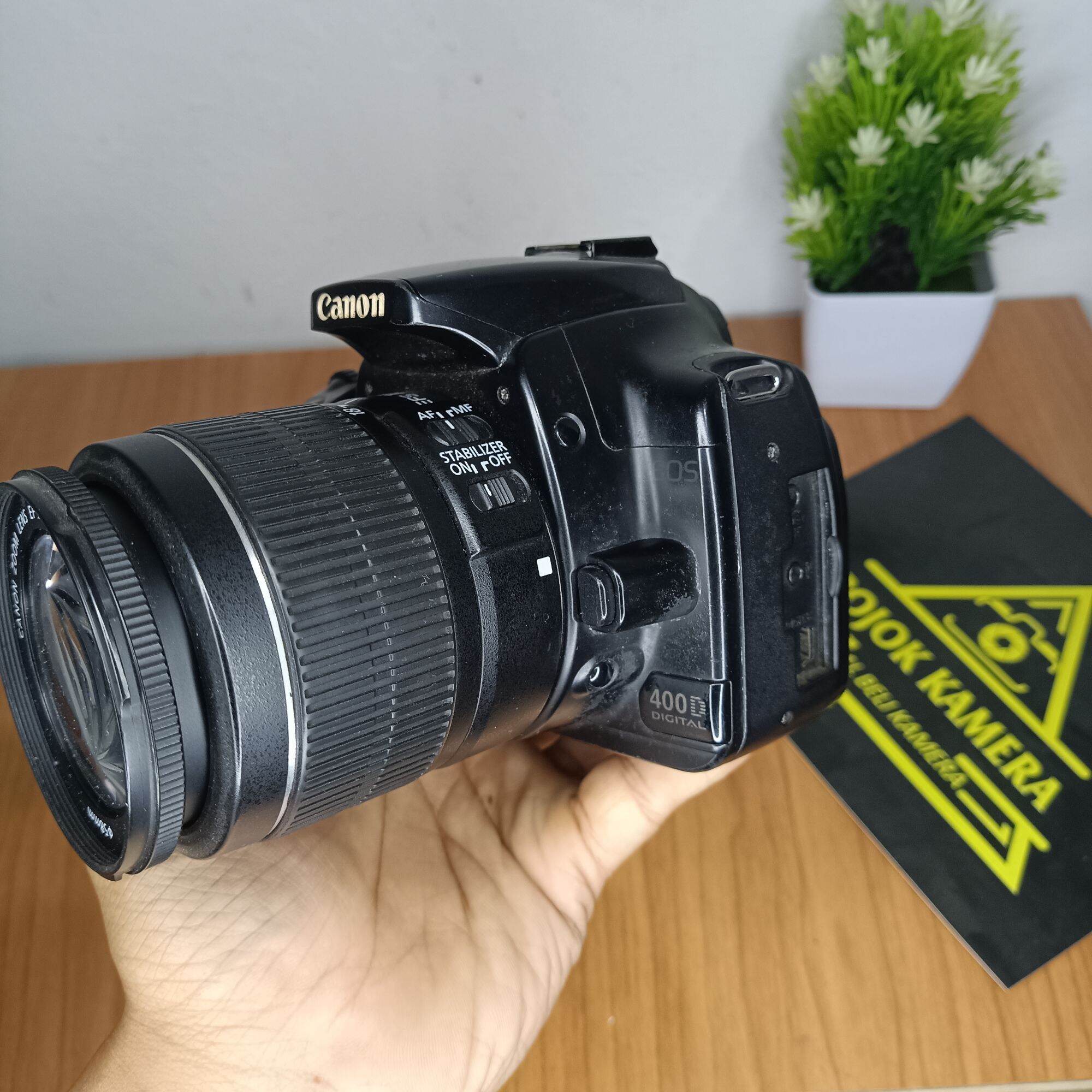 Canon eos 400d kit 18-55mm Kamera Dslr Canon Dengan Garansi Lokal