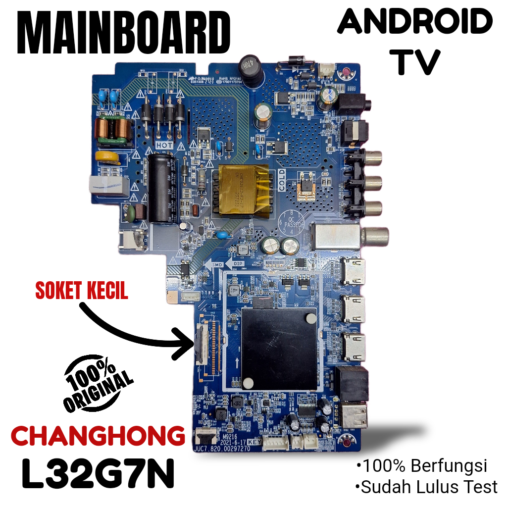 Carte Mère TV CHANGHONG JUC7.820.00098885 LS1B C2000 Pour LED50C2000H