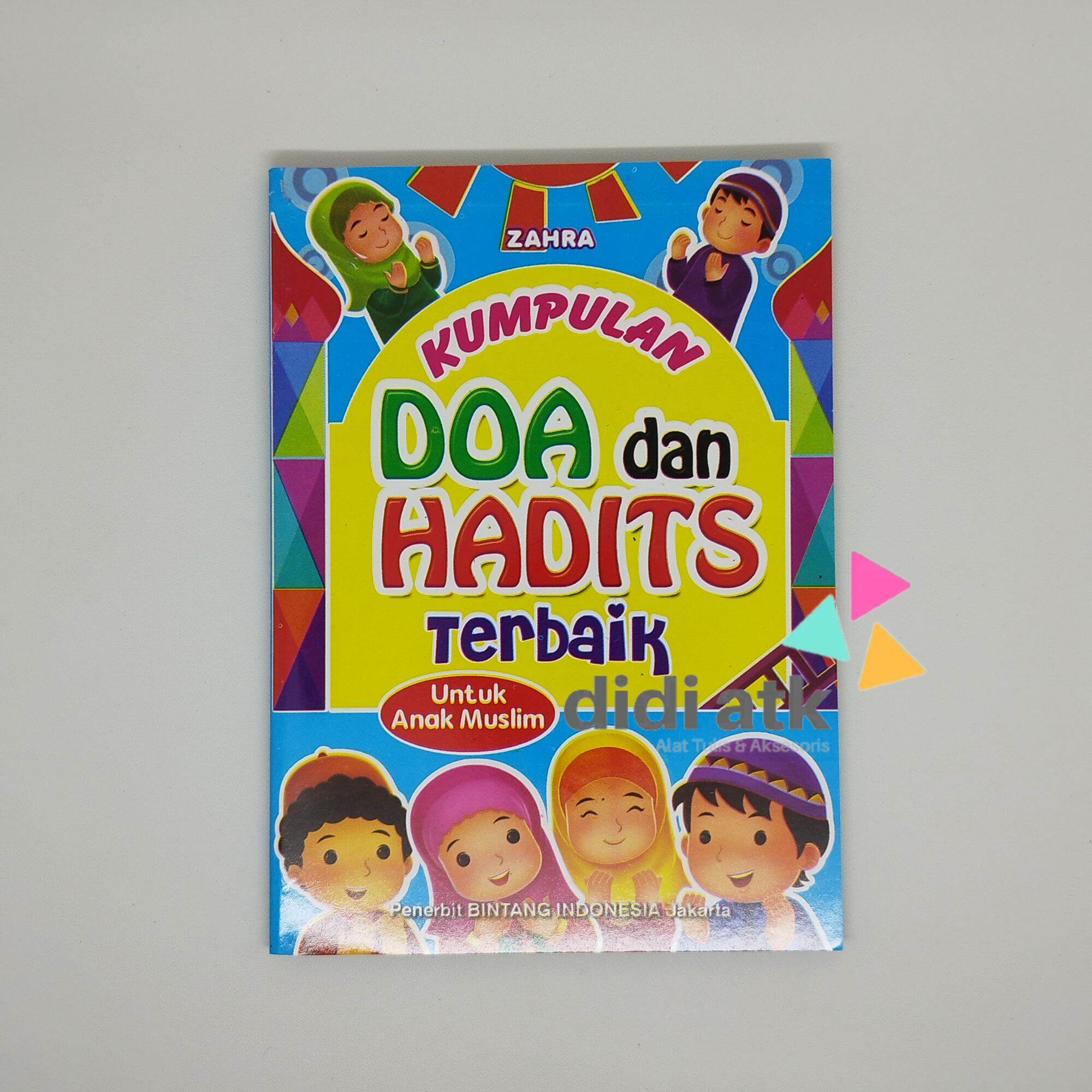 Buku Kumpulan Doa & Hadist Terbaik Untuk Anak Muslim Full Warna ...