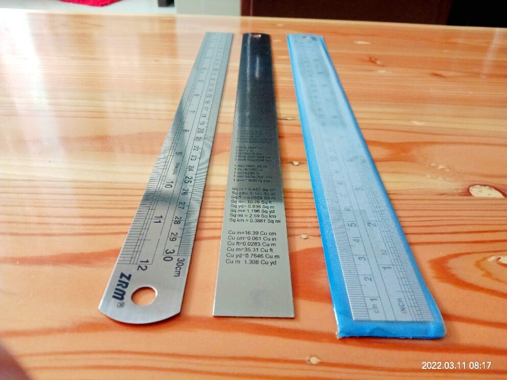 Garisan besi 30 cm Zrm - 1 pcs