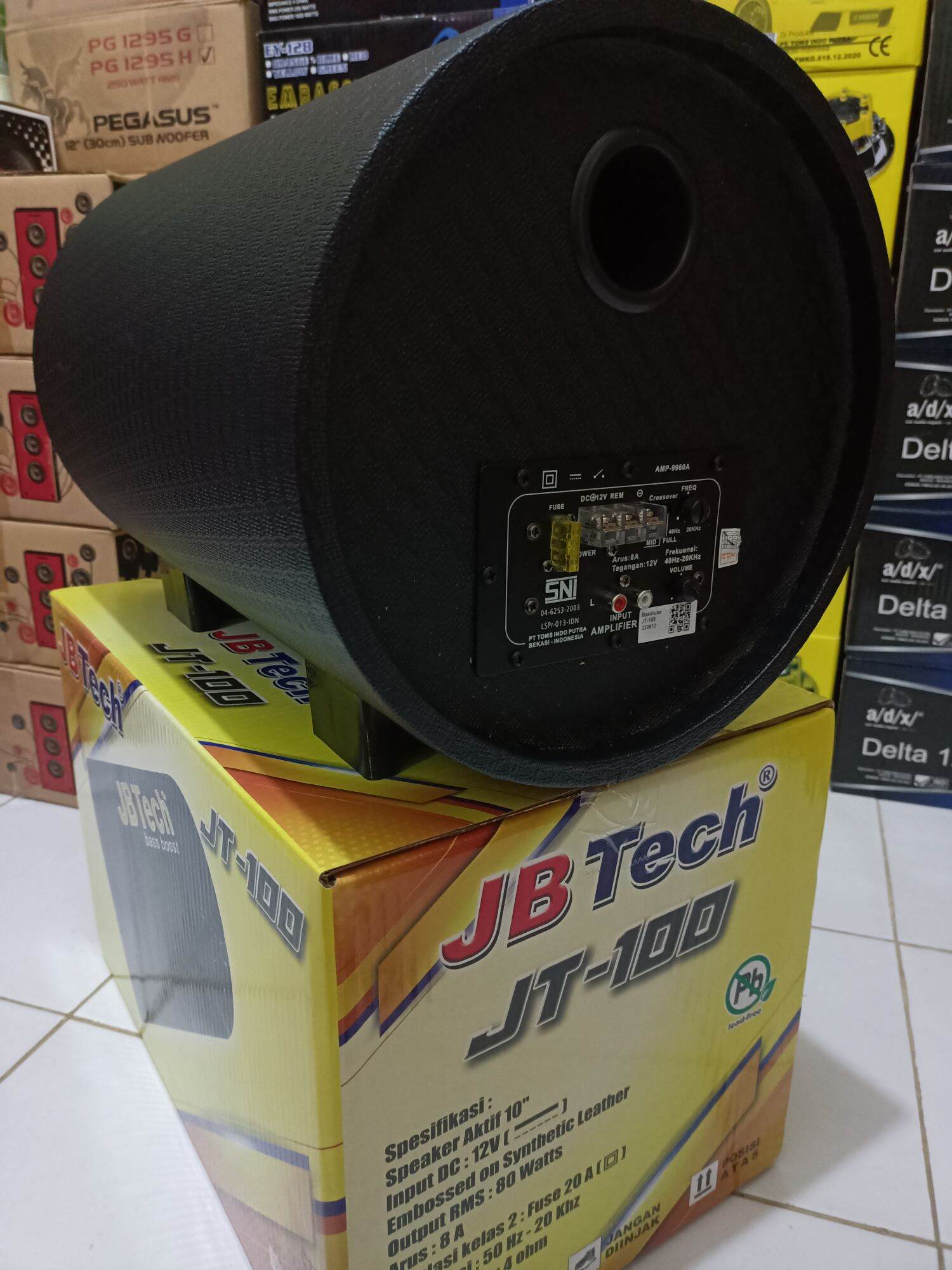 Basstube Aktiv Jb Tech Inc Jt Bass Bulet Dan Nendaang Lazada Indonesia