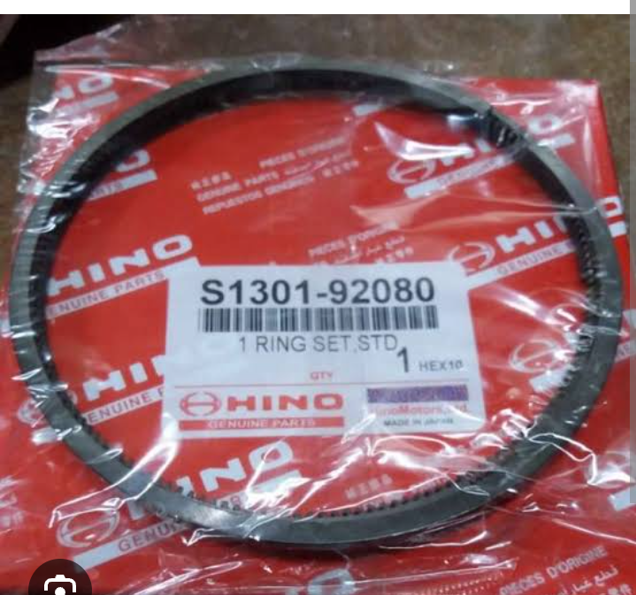 ring piston hino lohan 13019-2080 Harga 800,000 rupiah*Gratis Ongkir