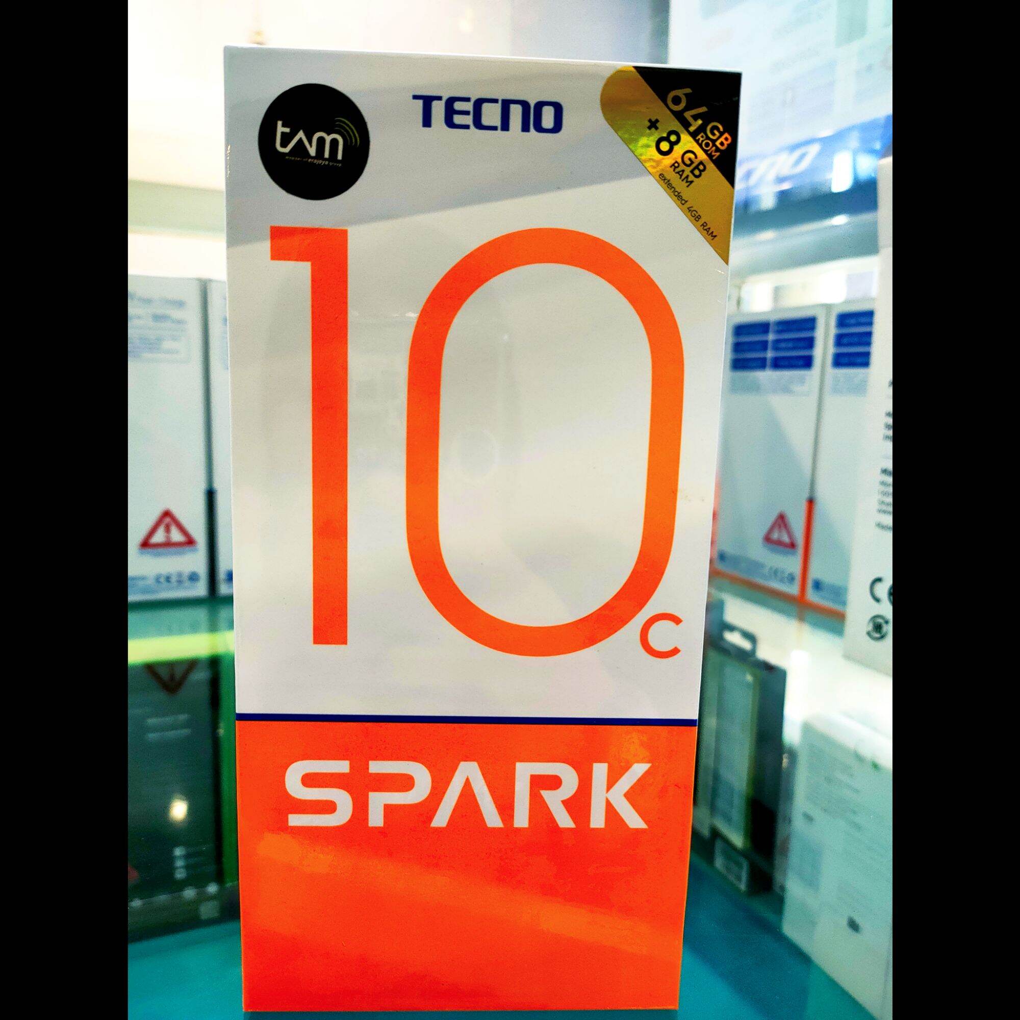 Tecno Spark 10C NFC Ram 4 Rom 64 - Merek Tecno Harga 1,250,000 rupiah*Gratis Ongkir