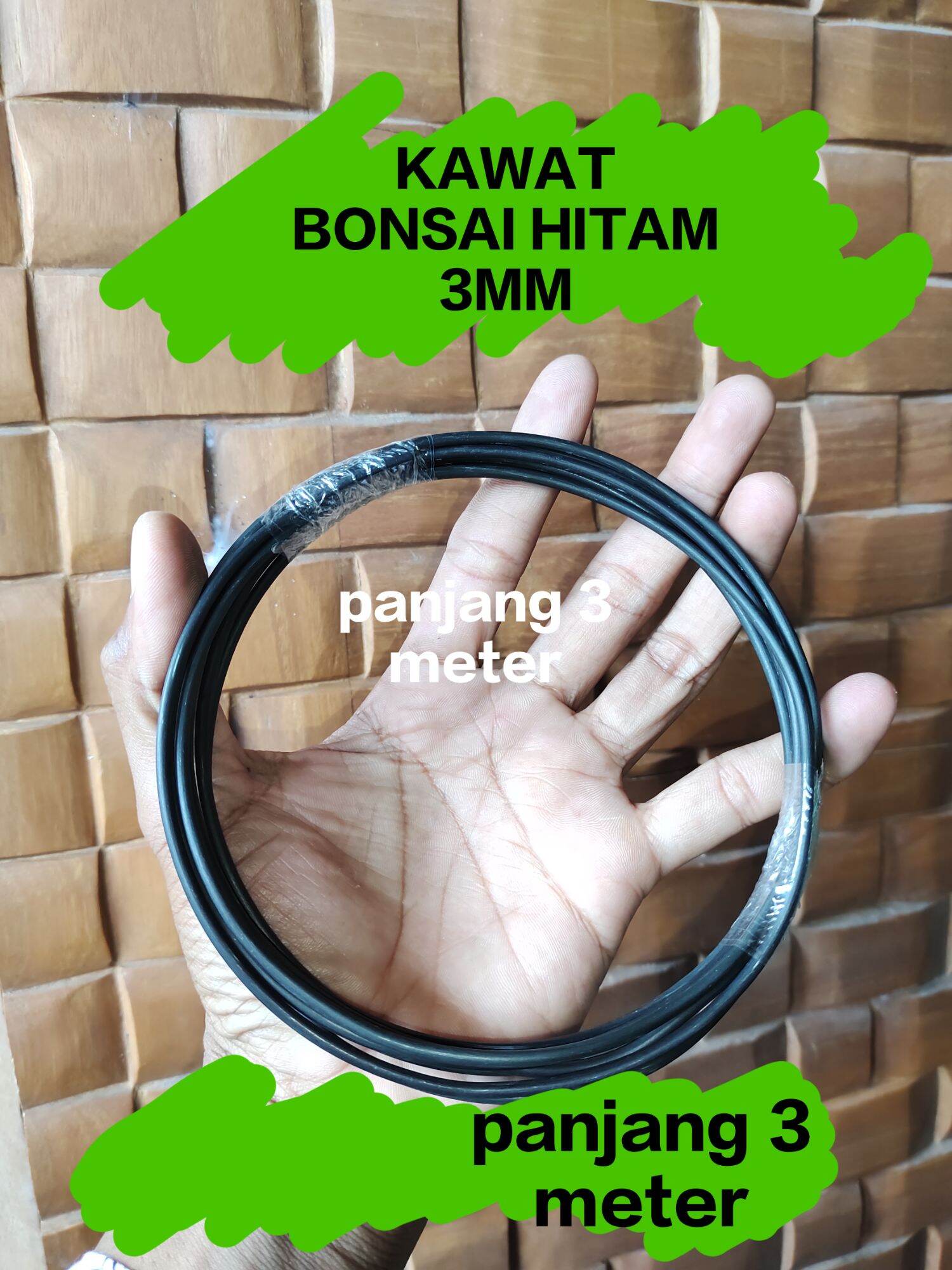 Kawat Bonsai Hitam Mm Panjang Meter Lazada Indonesia