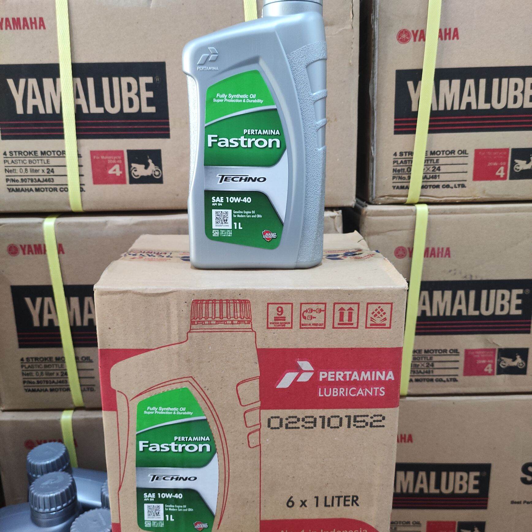 Fastron Oil 1 Liter 10W-40 Contents 6 Harga 247,000 rupiah*Gratis Ongkir