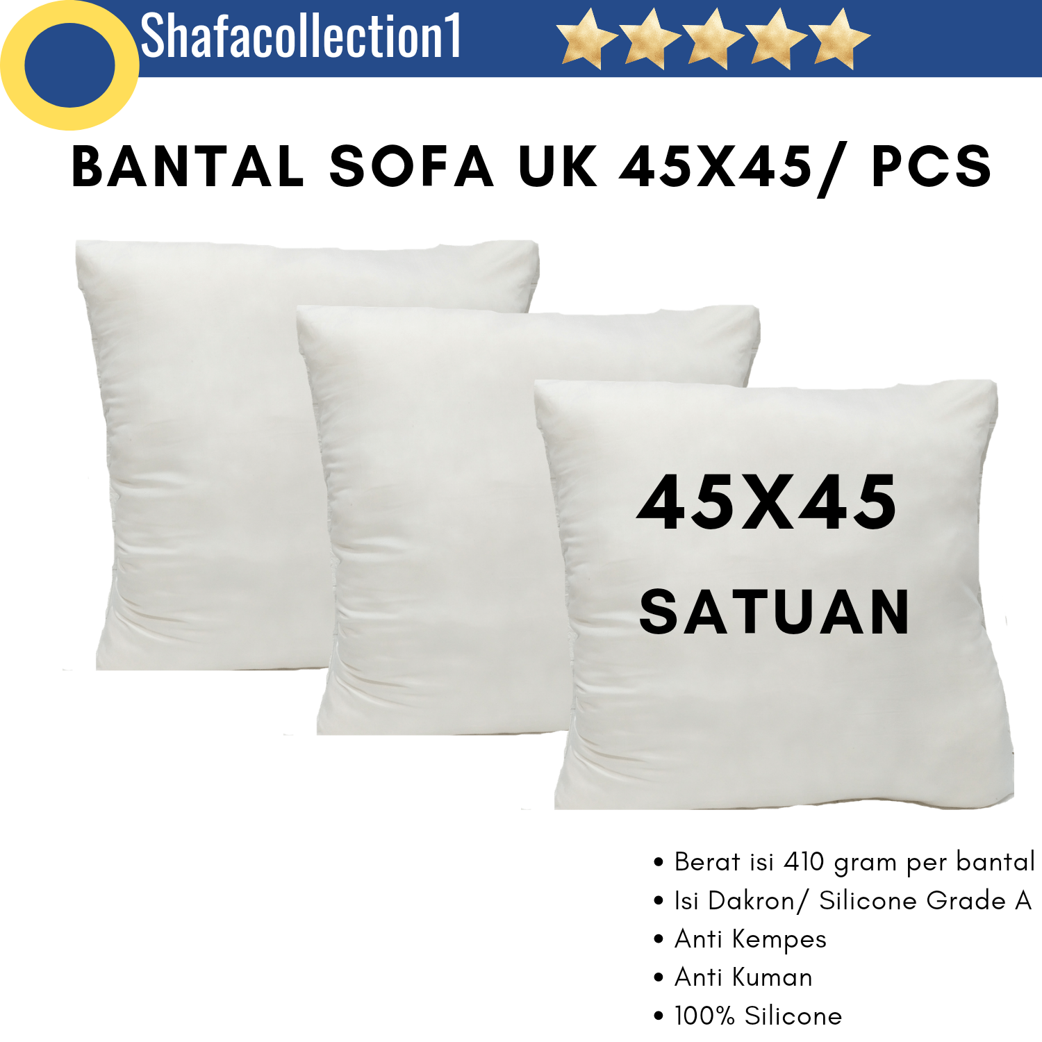 PROMO BANTAL SOFA 45X45 cm