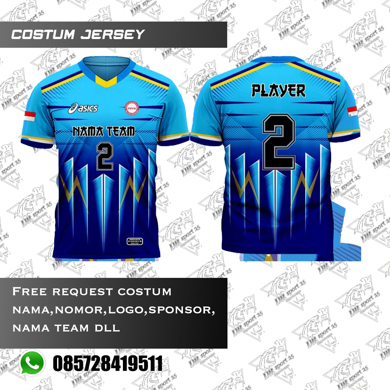 Kaos Voli Motif Pohon Kelapa Jual Kaos Voli Motif Pohon Kelapa