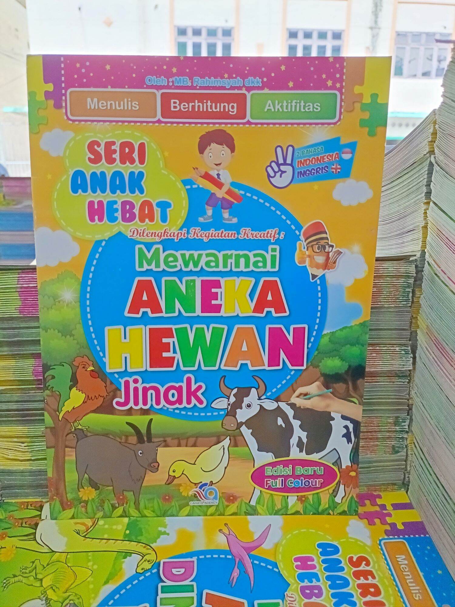 Buku Mewarnai Aneka Binatang Jinak | Lazada Indonesia