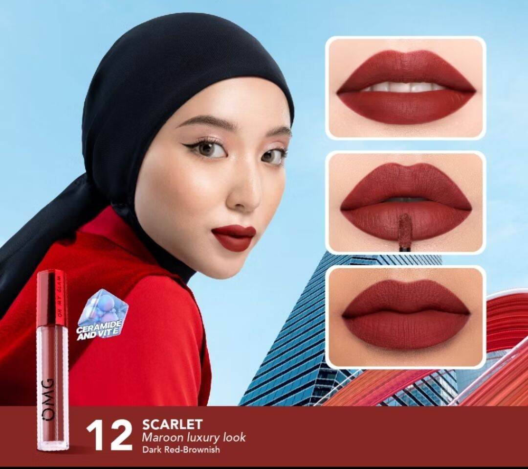 OMG lip cream / Oh My Glam lip cream 2.9gr. lipstik omg / cod / bayar ditempat