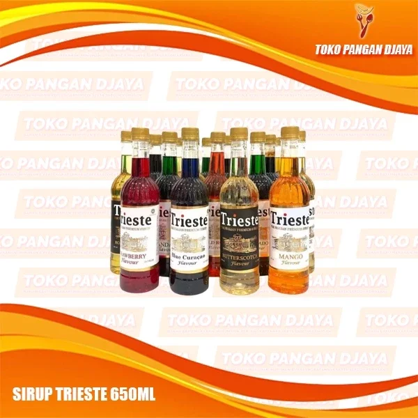 TRIESTE SIRUP 650ML ALL VARIANT