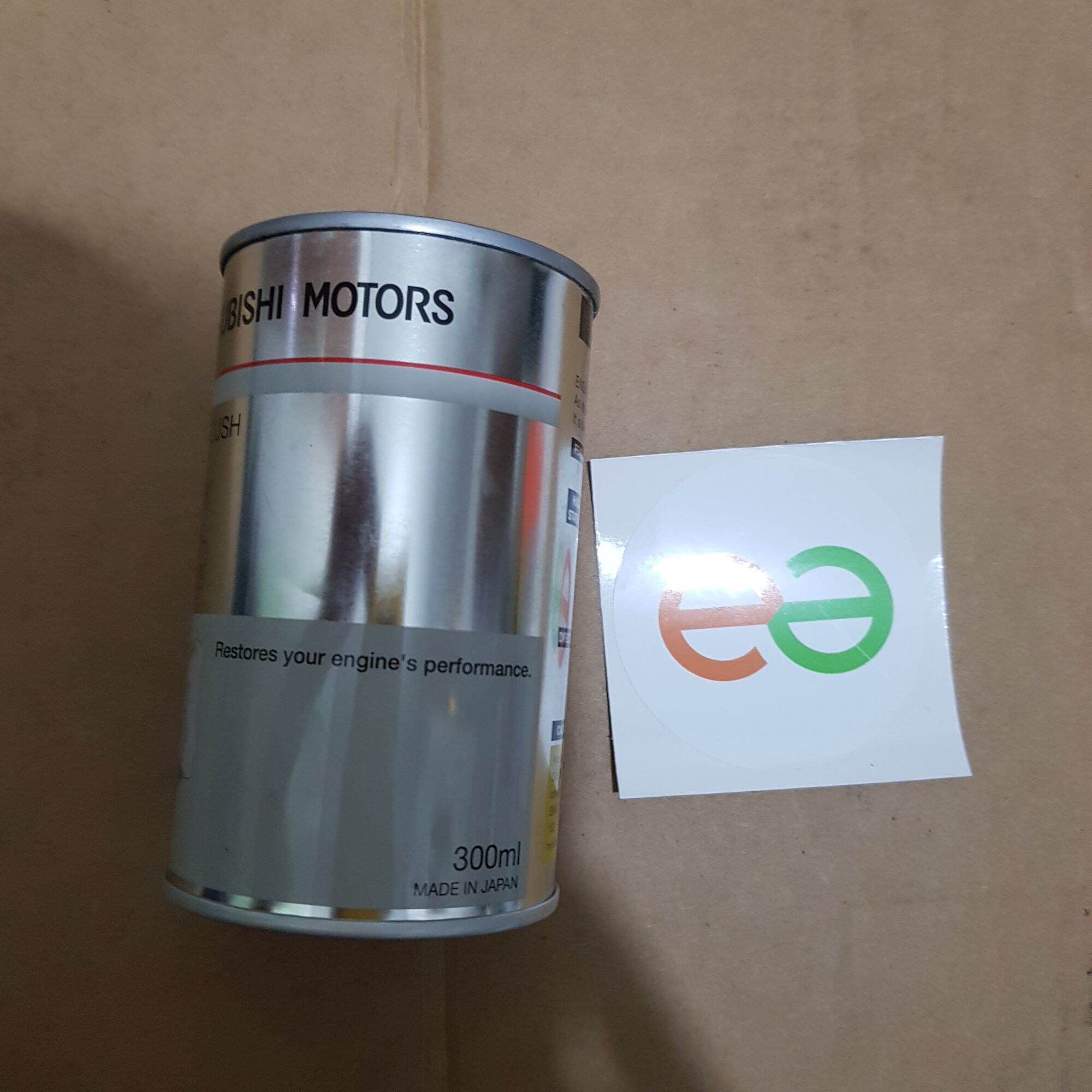 ENGINE FLUSH MITSUBISHI 300 ML CAIRAN PEMBERSIH KERAK MESIN ORIGINAL XPANDER PAJERO MIRAGE