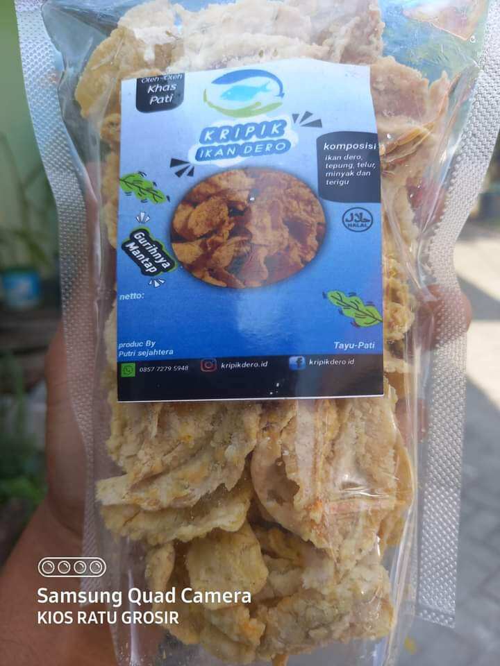 Keripik Ikan Dero Ikan Wader Khas Pati 150 Gr Lazada Indonesia