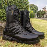 Sepatu pdl kulit terbaru sepatu pdl TNI POLRI caanggo