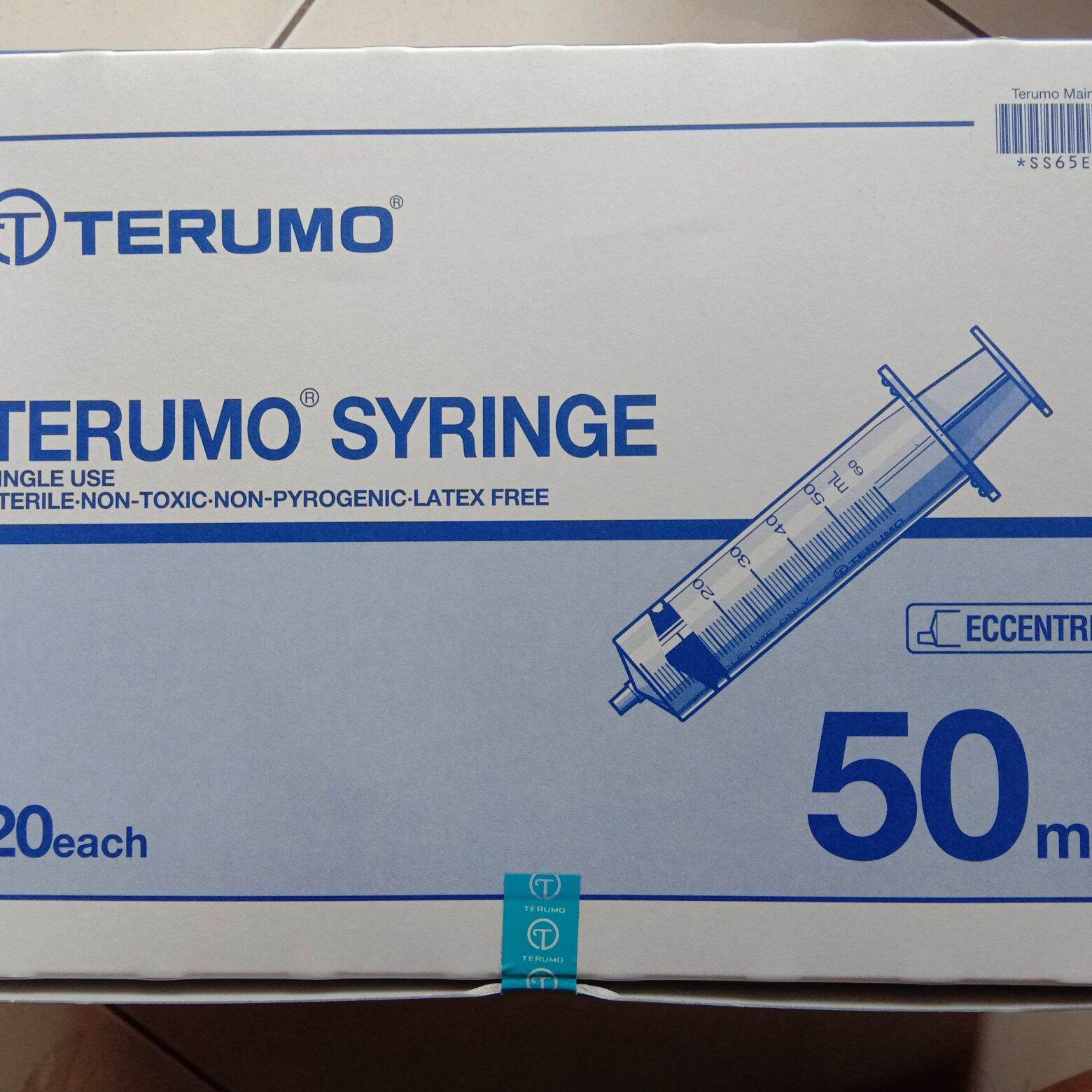 Terumo syringe 50cc / spuit 50 cc merk terumo lubang pinggir Lazada