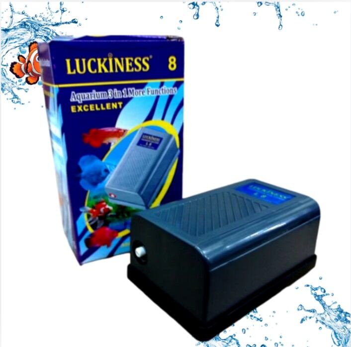 Pompa Udara Airpump Aerator lubang satu LUCKINESS L8