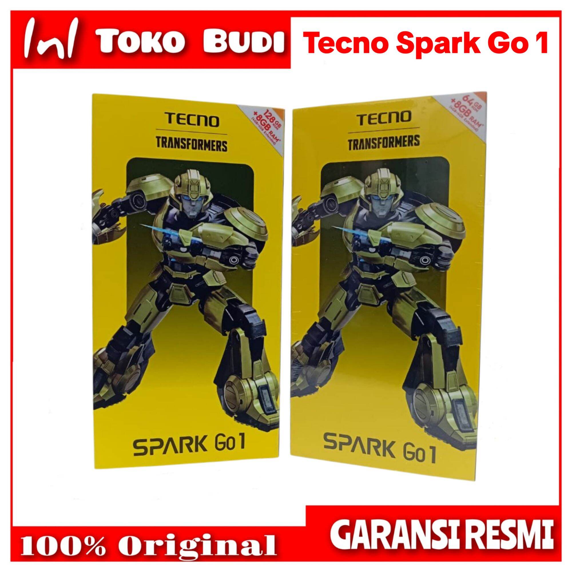 Tecno Spark Go 1 (4/128) Official Warranty Harga 965,000 rupiah*Gratis Ongkir