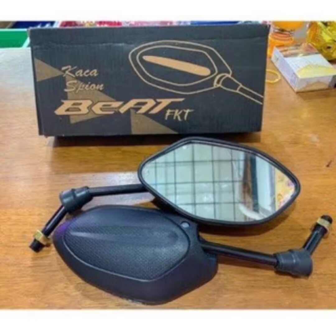Original Honda Beat Standard Mirrors Can Be Used for All Honda Motorbikes Harga 22,000 rupiah*Gratis Ongkir