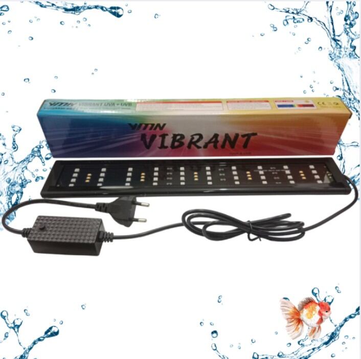 Lampu Led Atas Aquarium Aquascape YMN / KANDILA VIBRANT + UVA & UVB V 600