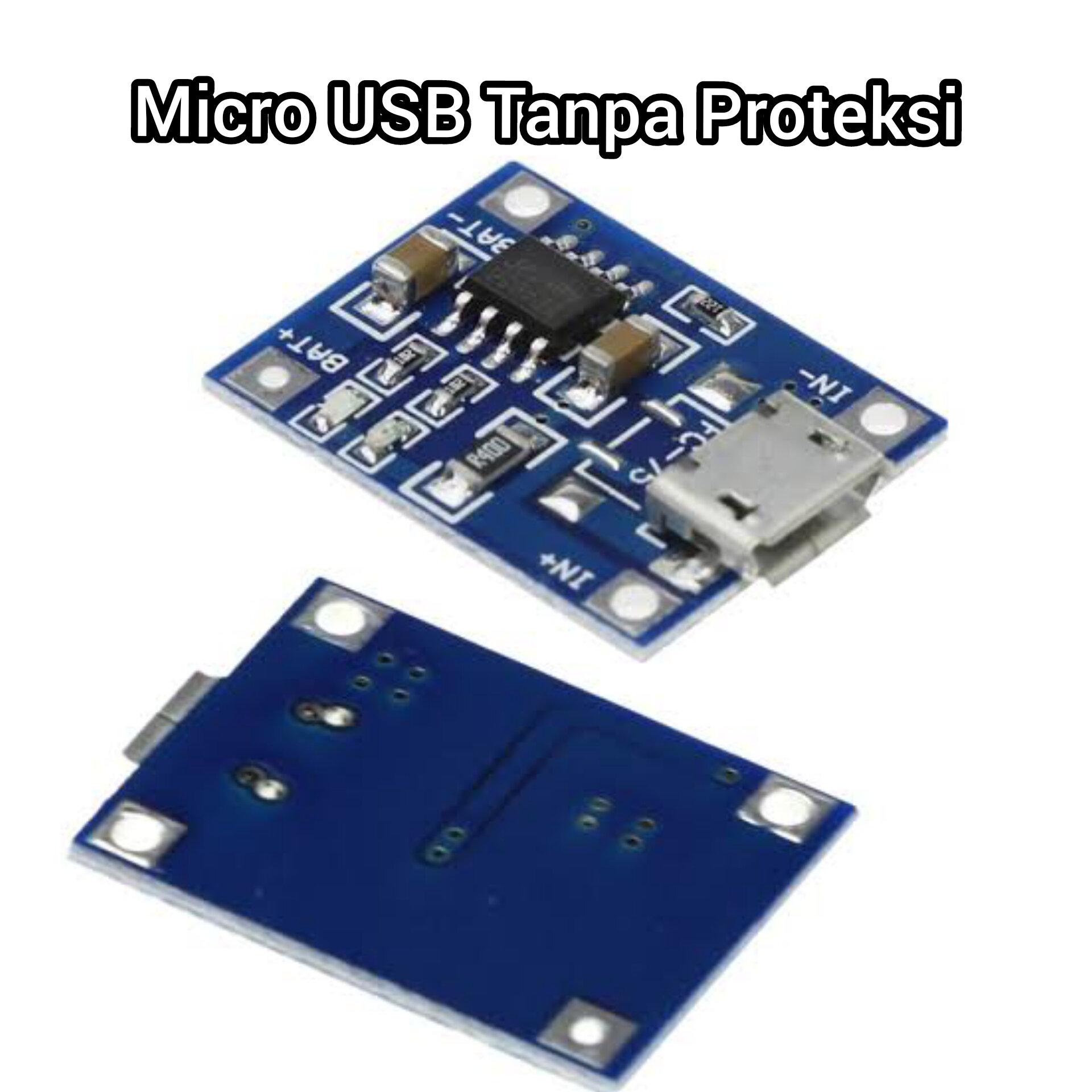 Modul Charger TP4056 + Protection Micro USB / Type C Lazada Indonesia