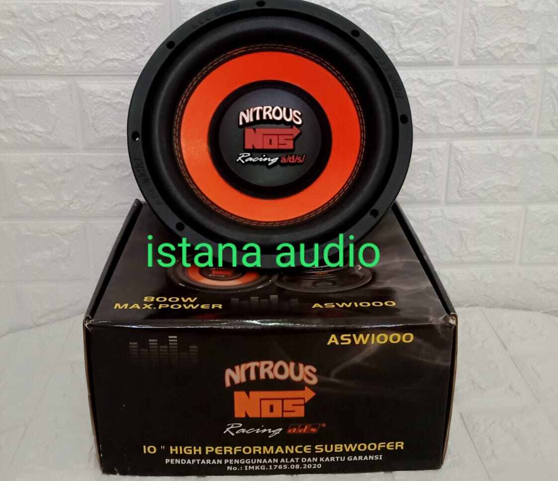 ads nos speaker ads inch