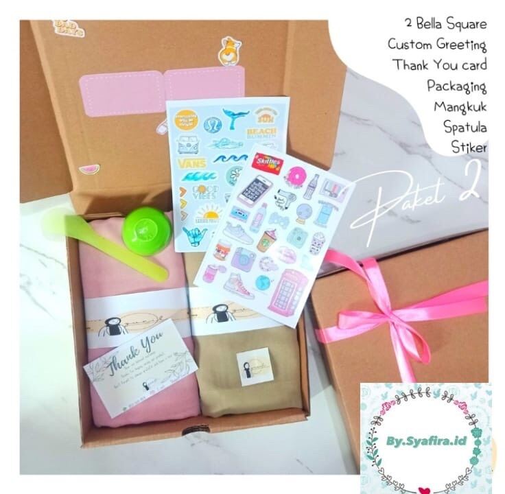 Paket hampers - Give Box Hijab set|KADO ULTAH | KADO WISUDA| KADO