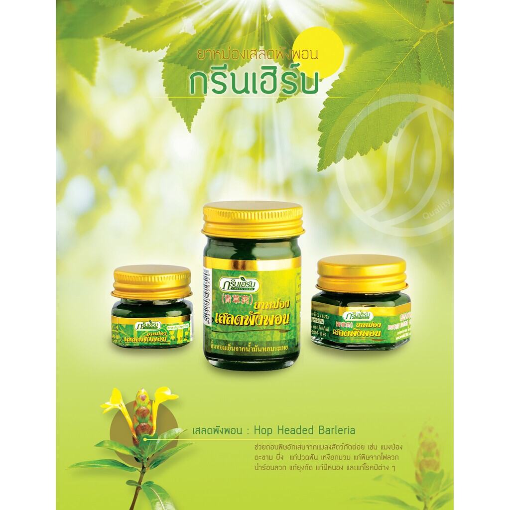 Balsem Balm Clinacanthus Nuthans Balsem Thailand Original | Lazada ...