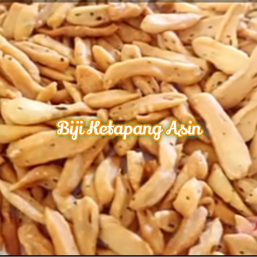 Kue Biji Ketapangbiji Ketang Asin500 Gram Lazada Indonesia