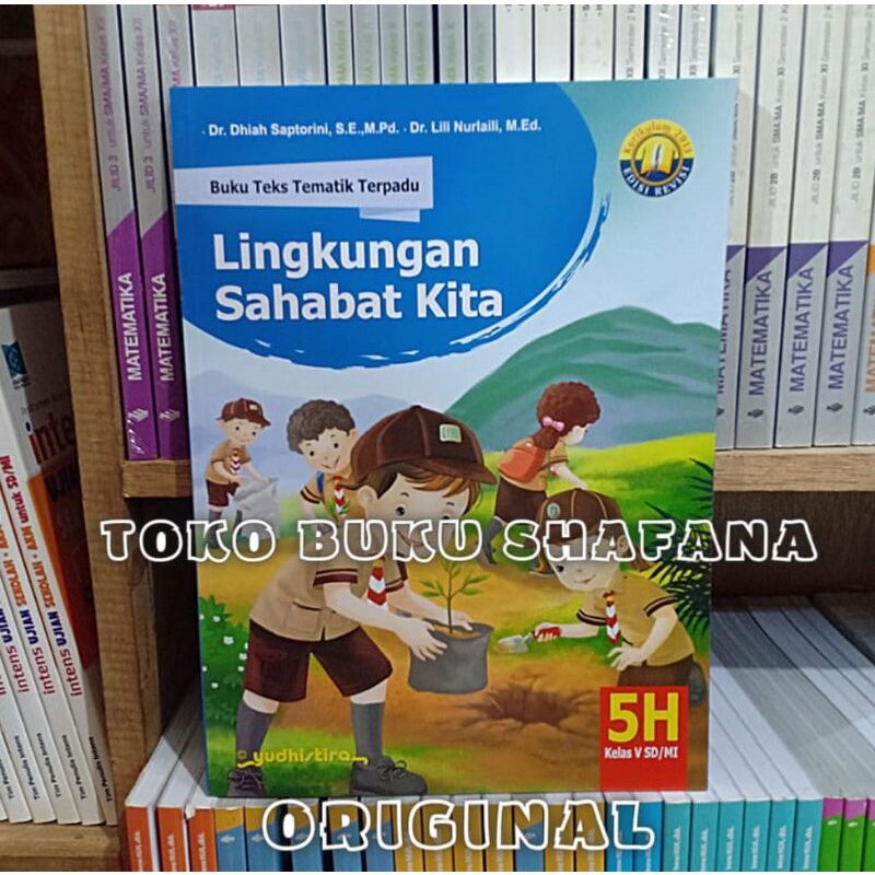 Buku Teks Tematik Terpadu 5H Yudhistira Kelas 5 SD/MI K13 Edisi Revisi ...