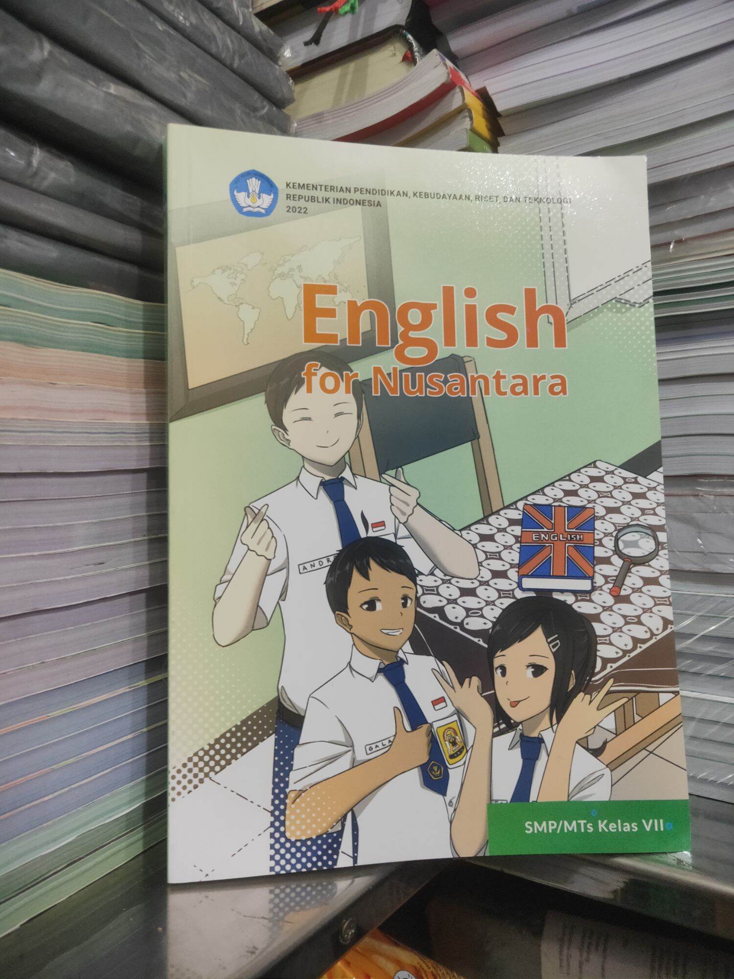 BUKU ENGLISH FOR NUSANTARA KELAS 7 KURIKULUM MERDEKA PENERBIT ...