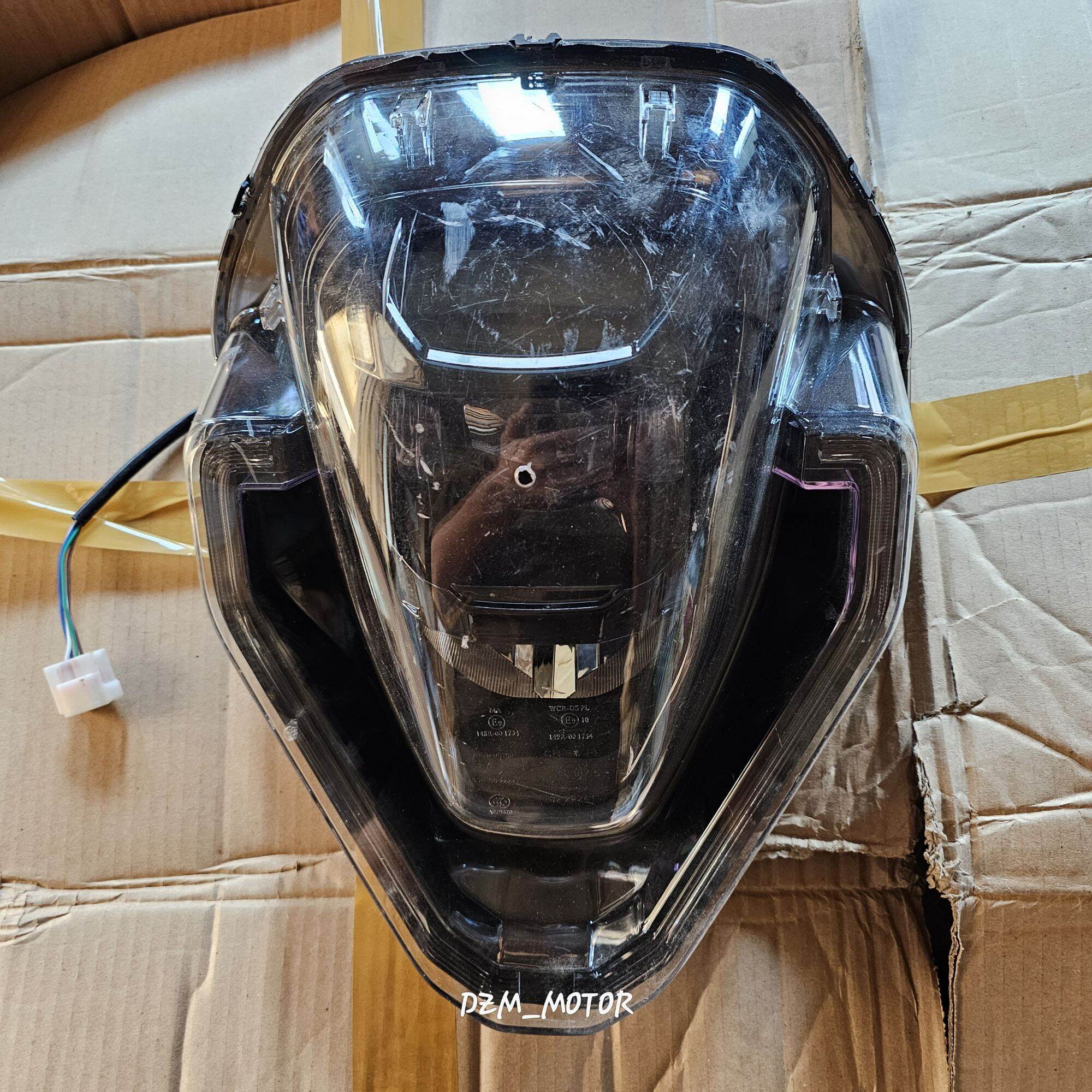 headlamp reflektor lampu depan assy motor listrik 2023 alva one original Harga 1,500,000 rupiah*Gratis Ongkir