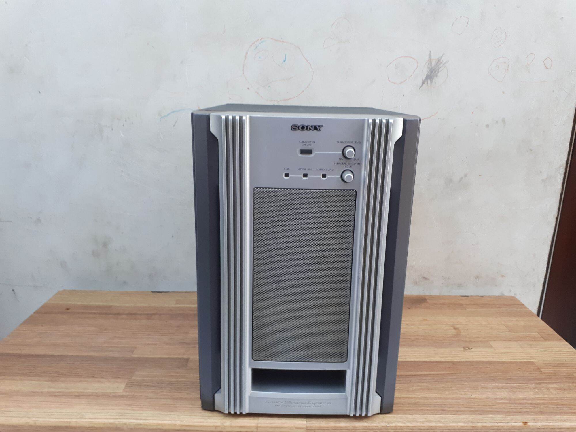 speaker subwoofer pasif sony 8inch 1pcs original (second) Lazada