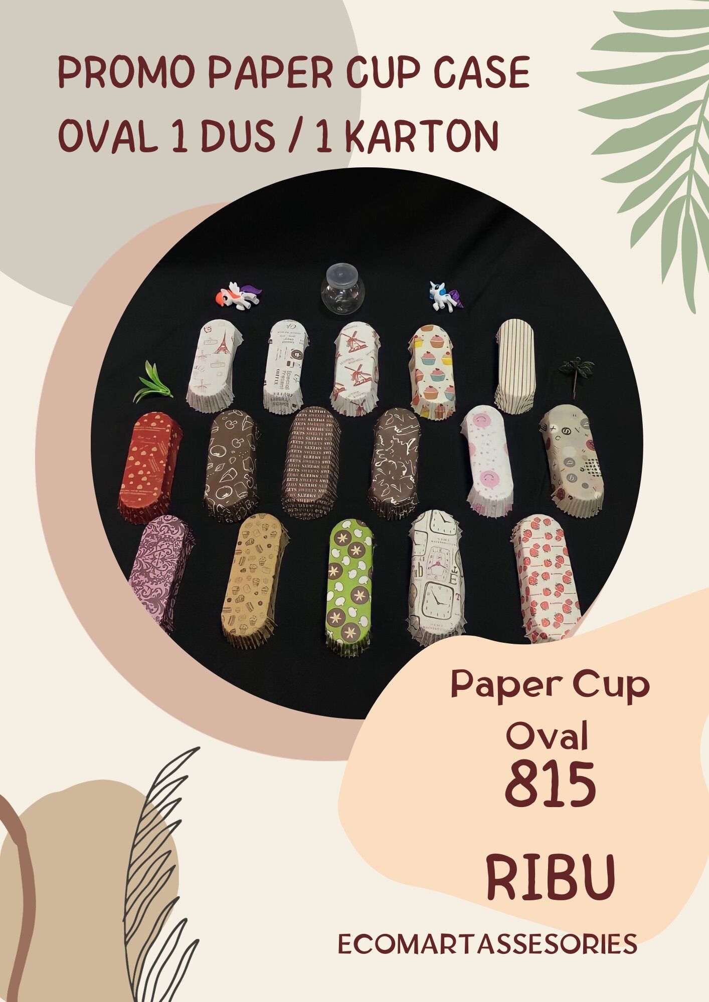 Paper cup case / cup roti isi | Lazada Indonesia