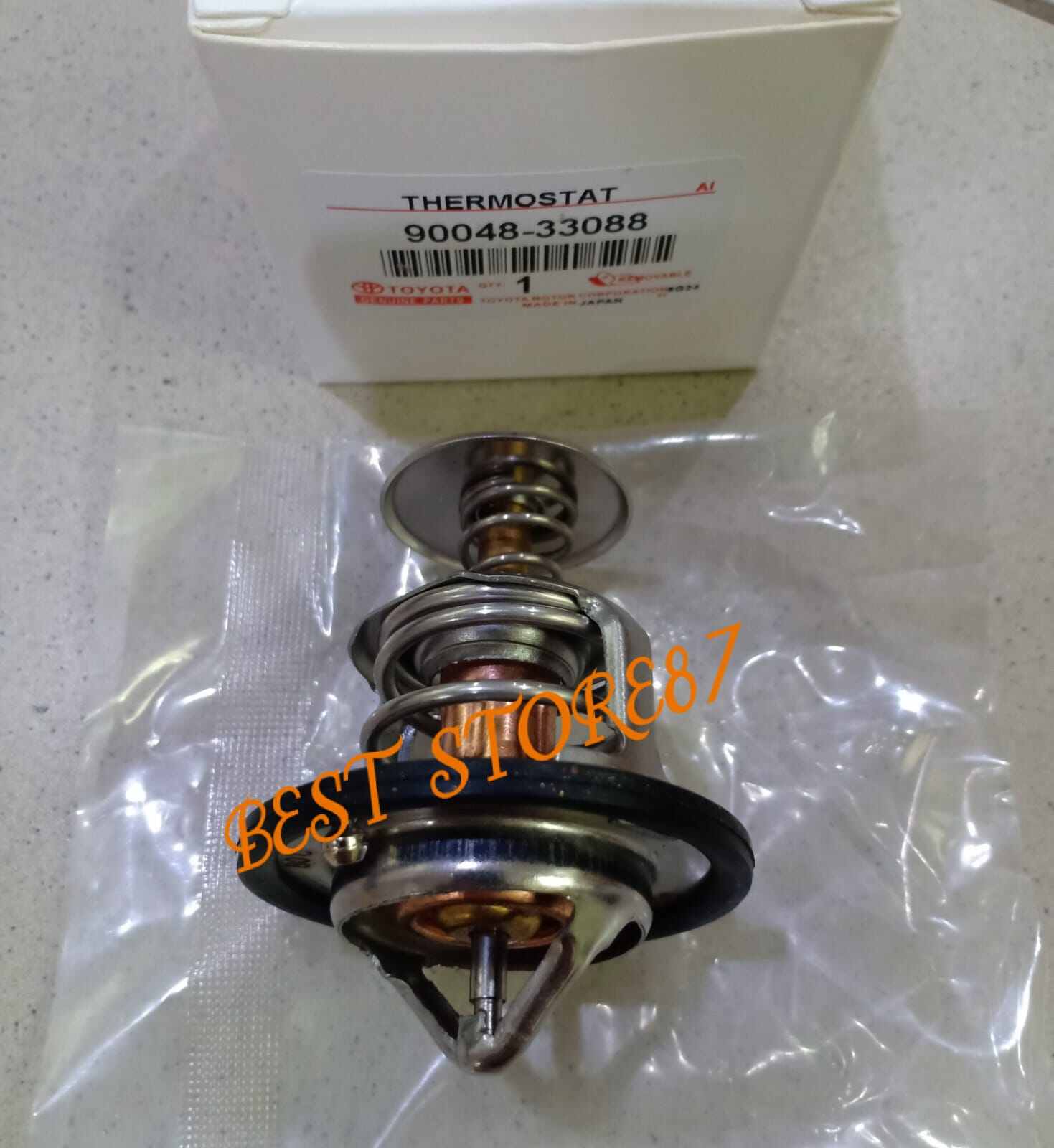 THERMOSTAT TERMOSTAT COOLANT TOYOTA AVANZA XENIA VELOZ RUSH TERIOS ASLI