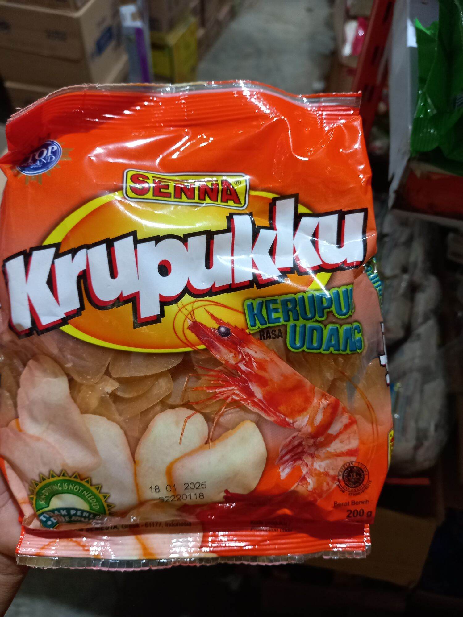 Senna Krupukku Kerupuk Mentah Udang Ikan Bawang Lazada Indonesia