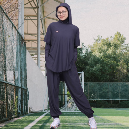 baju zumba hijab