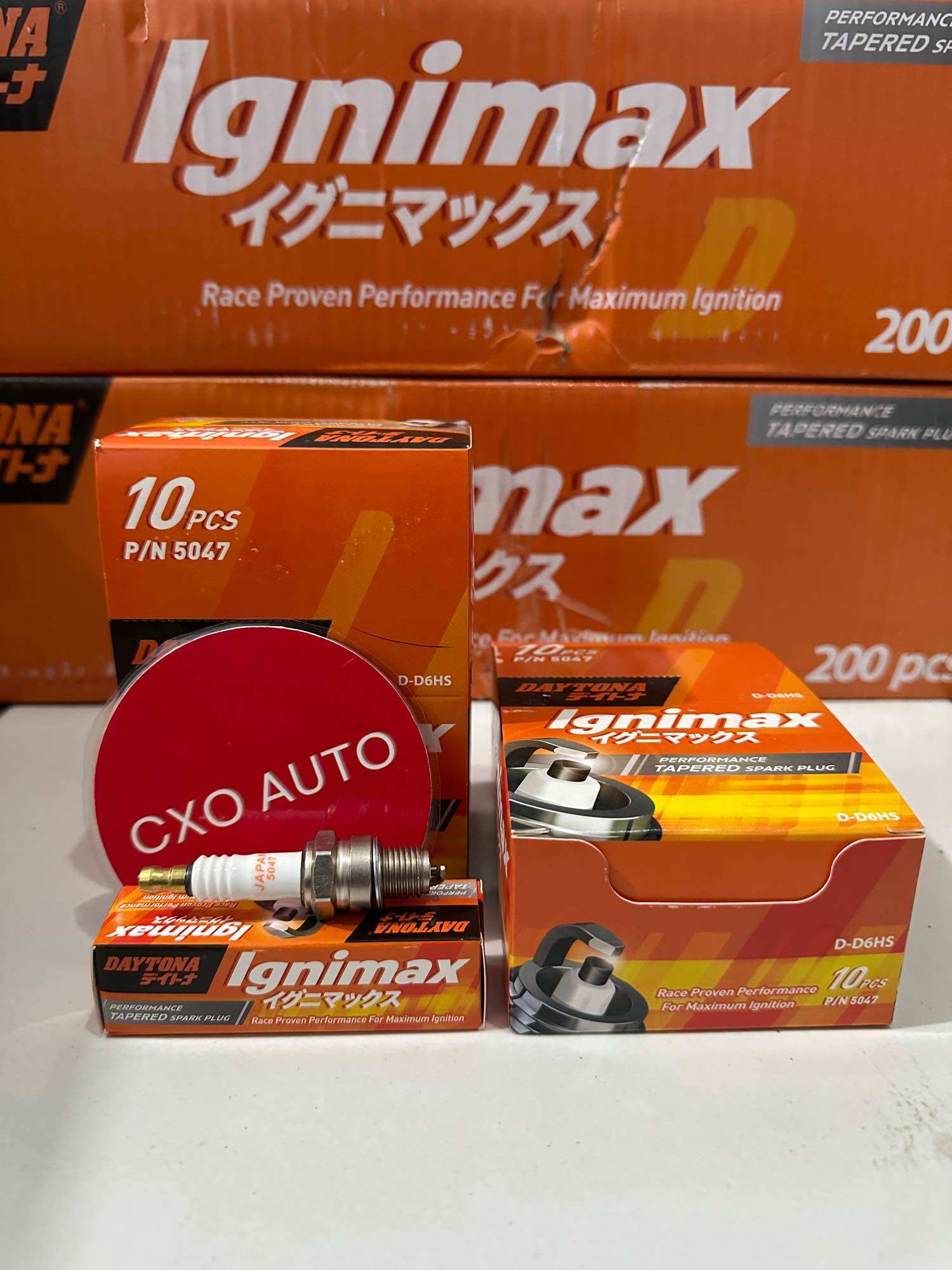 Busi Racing DAYTONA D6HS Motor Honda C90 S90Z DAYTONA JAPAN 5047 Harga 16,000 rupiah*Gratis Ongkir