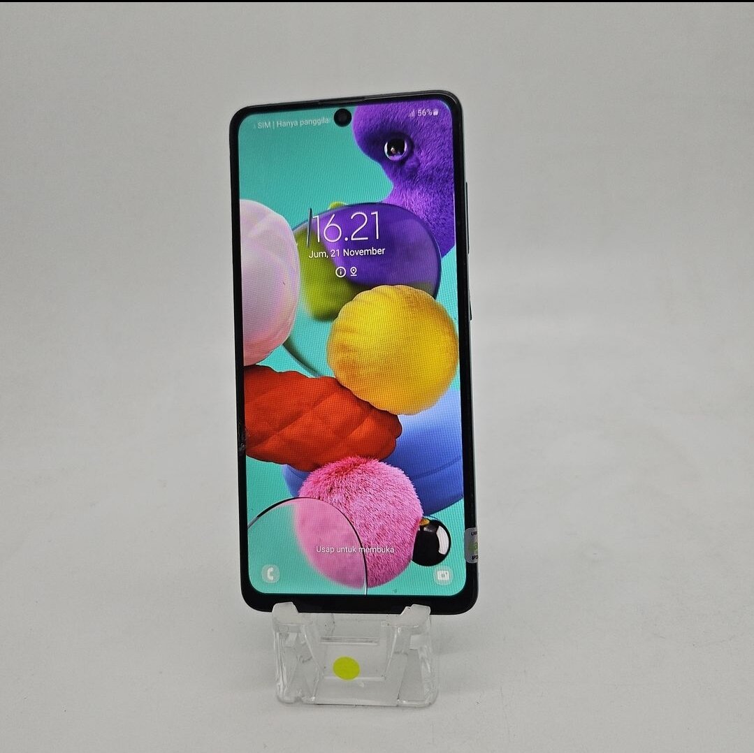 Samsung A51 6/128GB | unit only slim broken screen | 30 days warranty + bonus Harga  678,585 Ringgit*Penghantaran Percuma