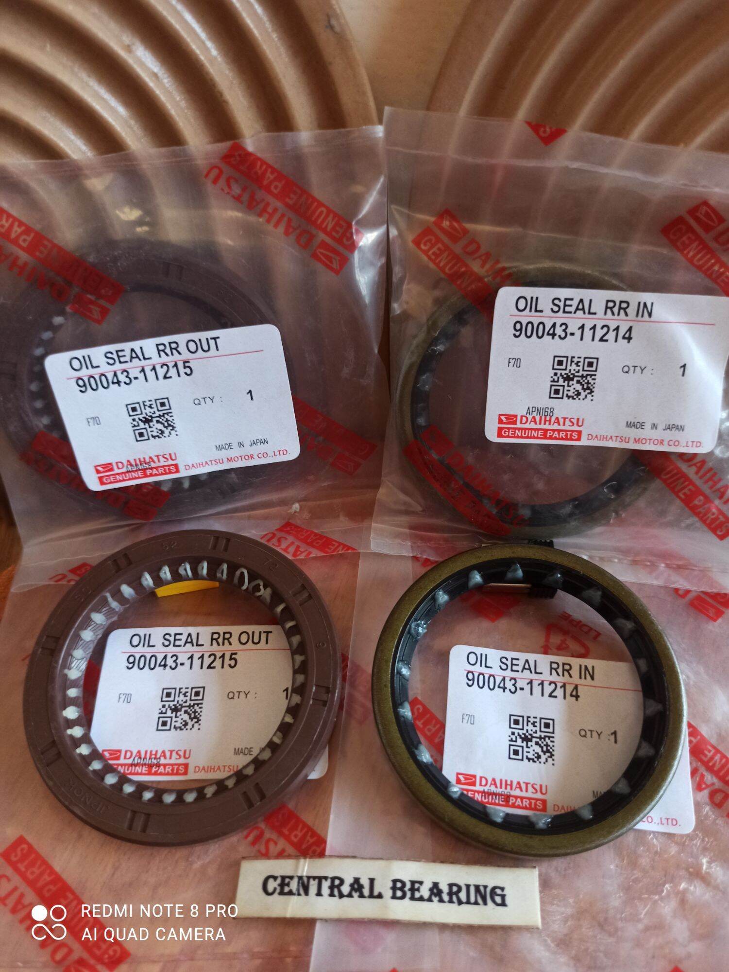 Oil Seal Oli Seal Set Roda Belakang Luar Dalam Taft Gt F70 Lazada