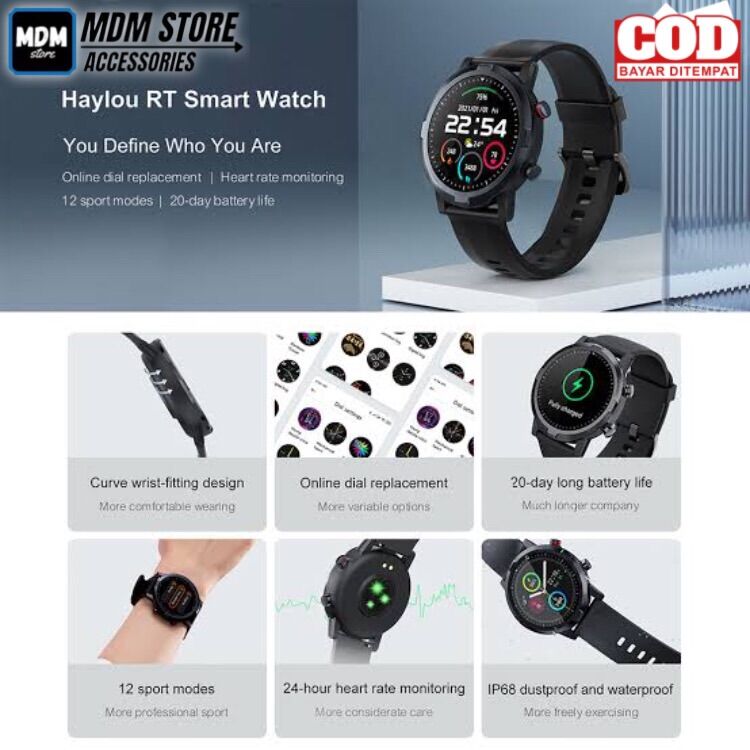 Smartwatch Haylou RT LS05S | Lazada Indonesia