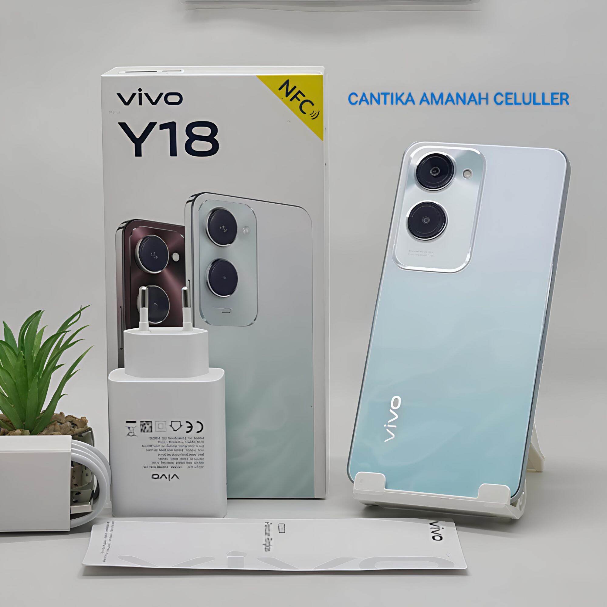Vivo Y18 NFC Second Rasa Baru Harga  1,225,000 Ringgit*Penghantaran Percuma