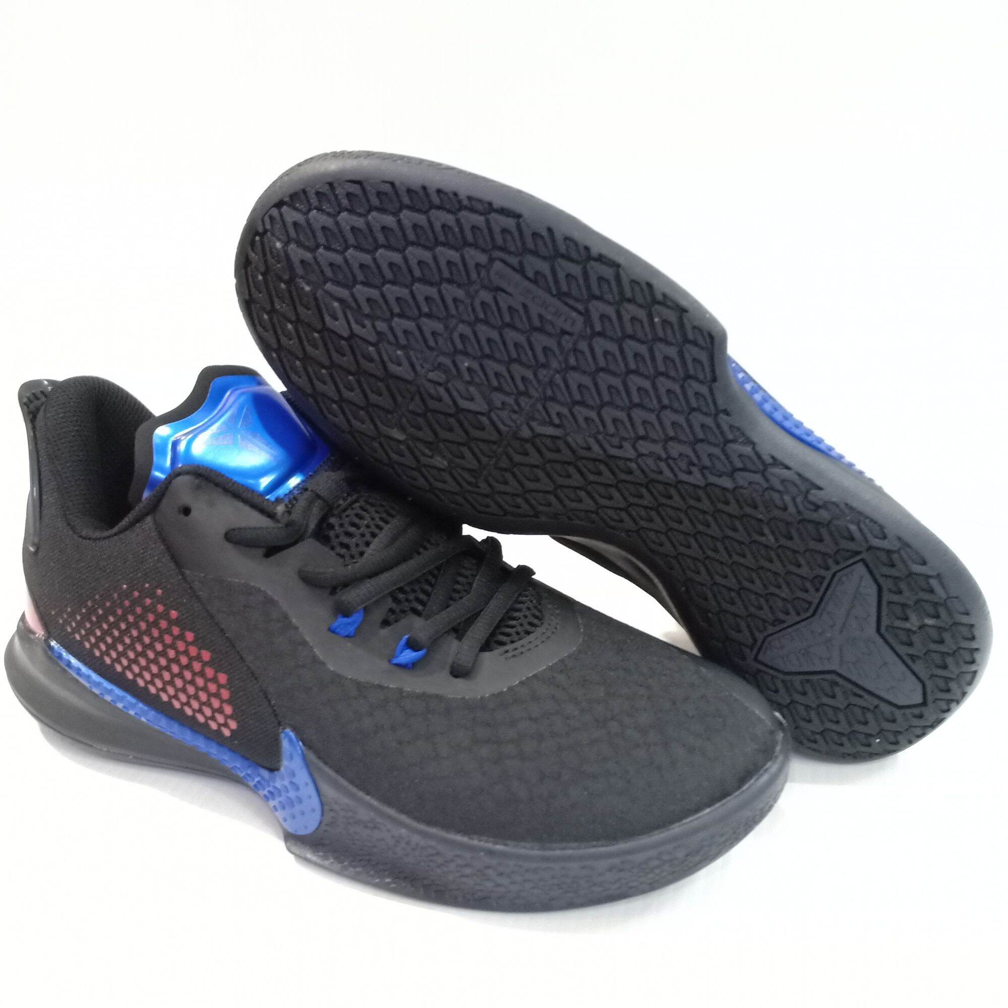 nike mamba fury black gym red racer blue