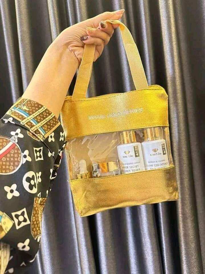 Paket Lengkap Paket Gold Premium Series Ready Stok Skincare Viral Ori