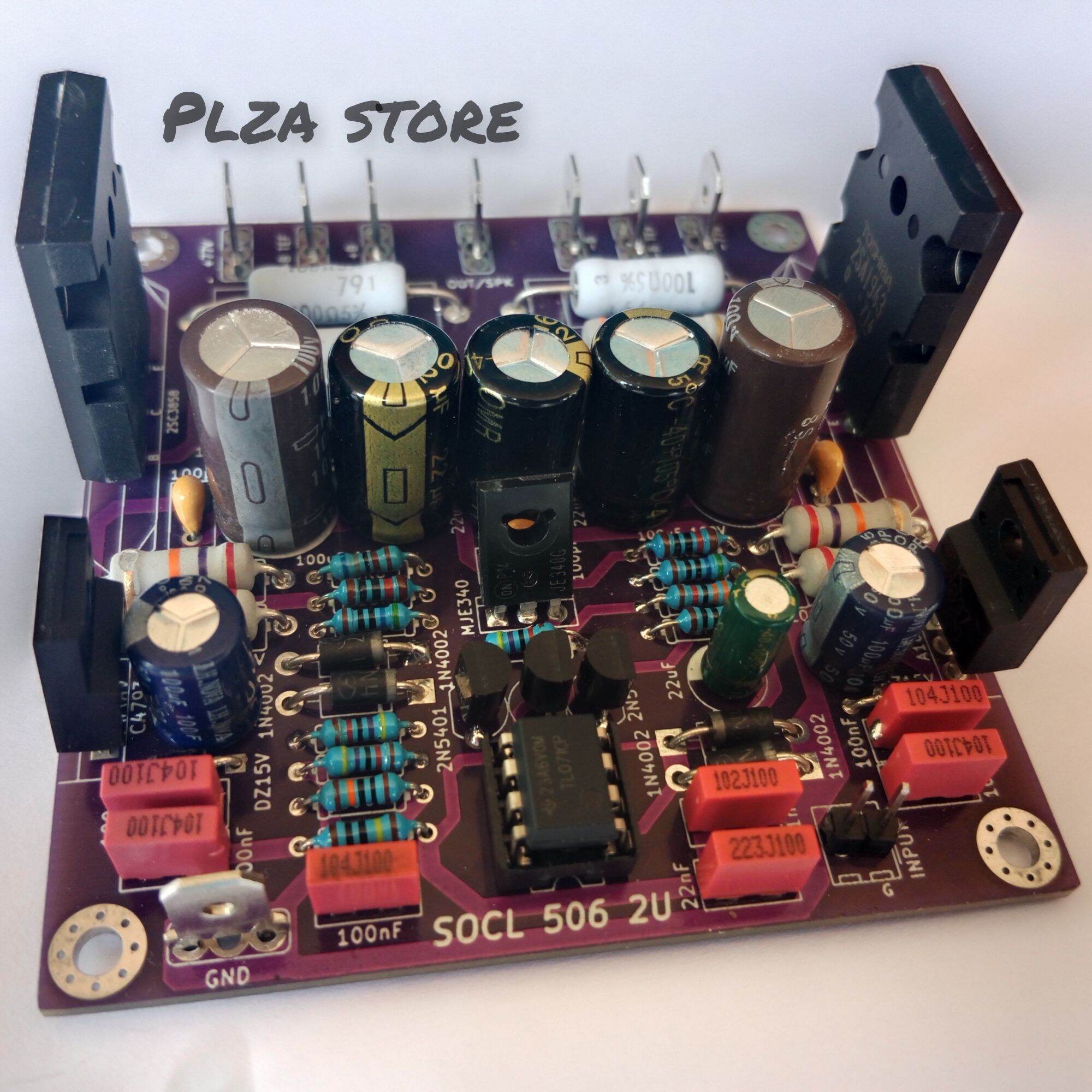 Kit driver power amplifier SOCL 506 TEF double layer 2U cocok untuk
