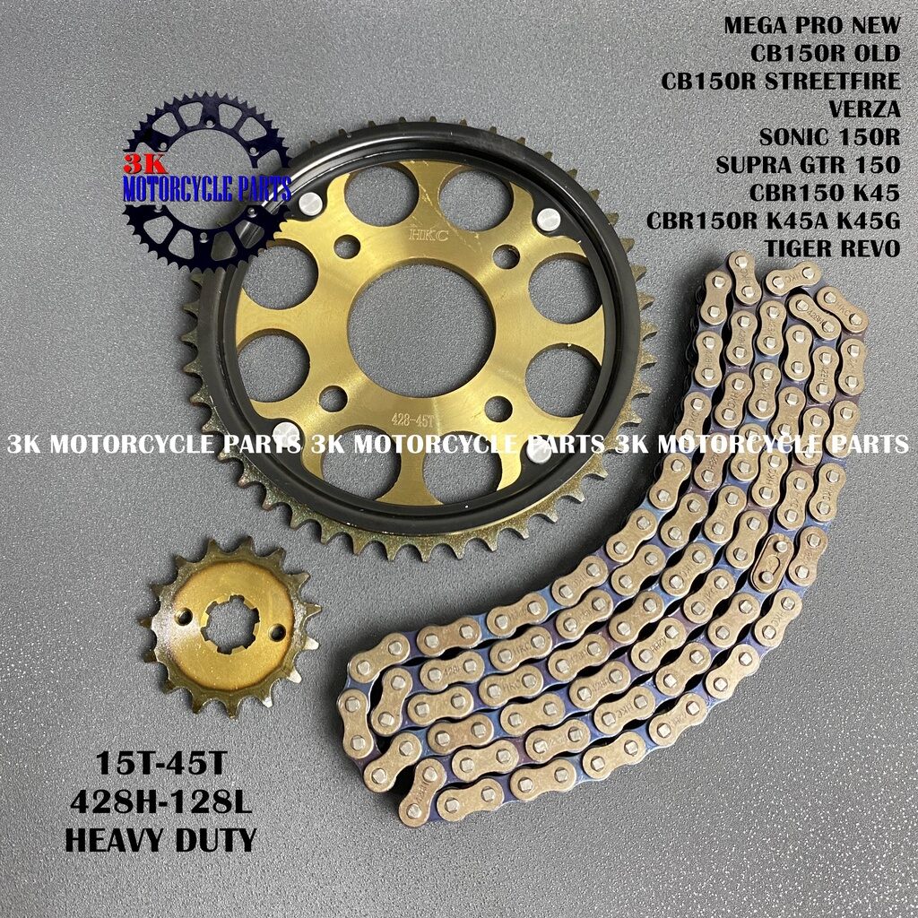 gear gir set megapro cb 150 old cb 150R cbr 150 k45 verza gl baja bakar