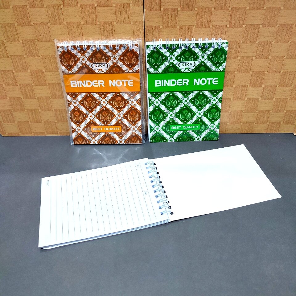 5 Pcs Buku Block Note Spiral Kawat Isi 50 Lembar Lazada Indonesia